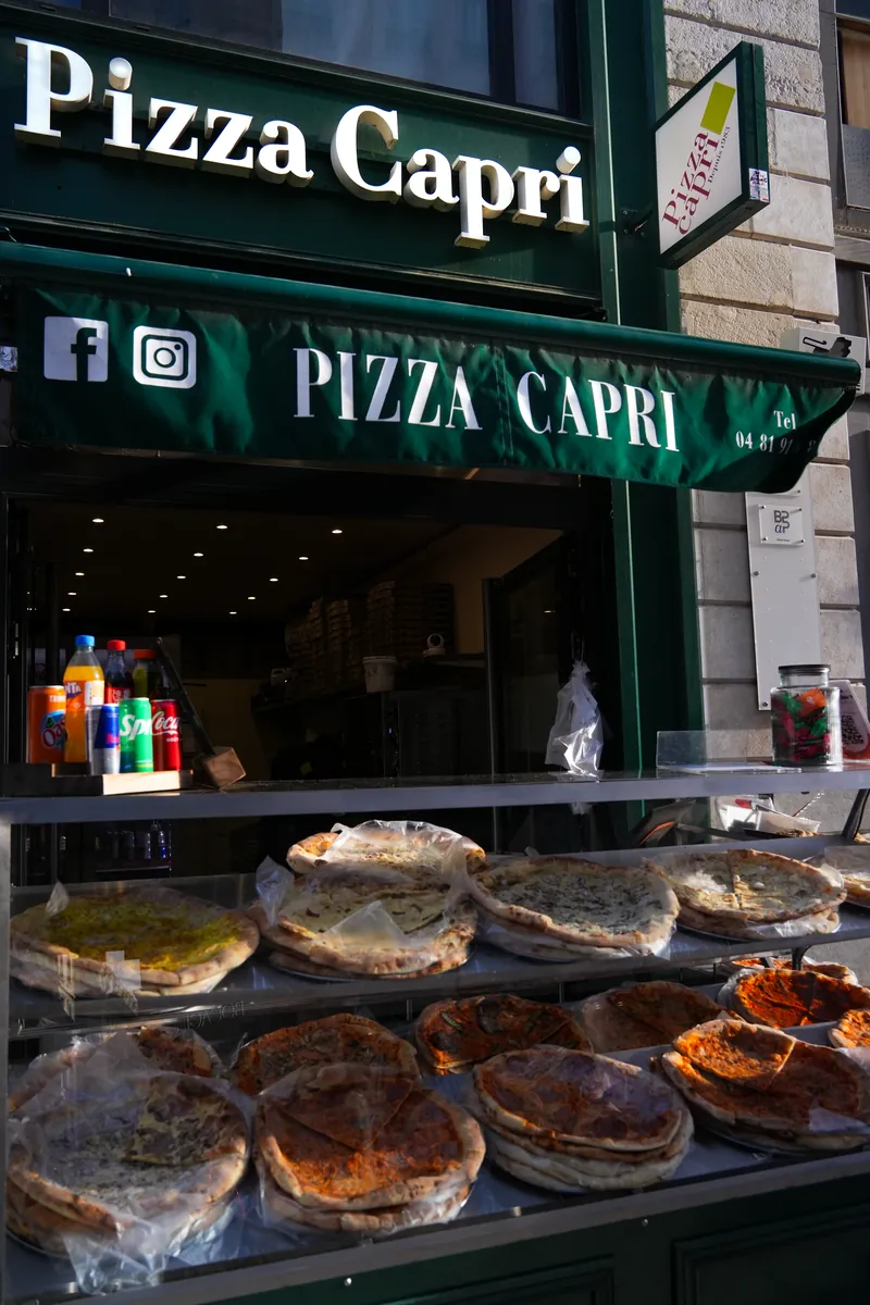 Pizza Capri — Films & shooting